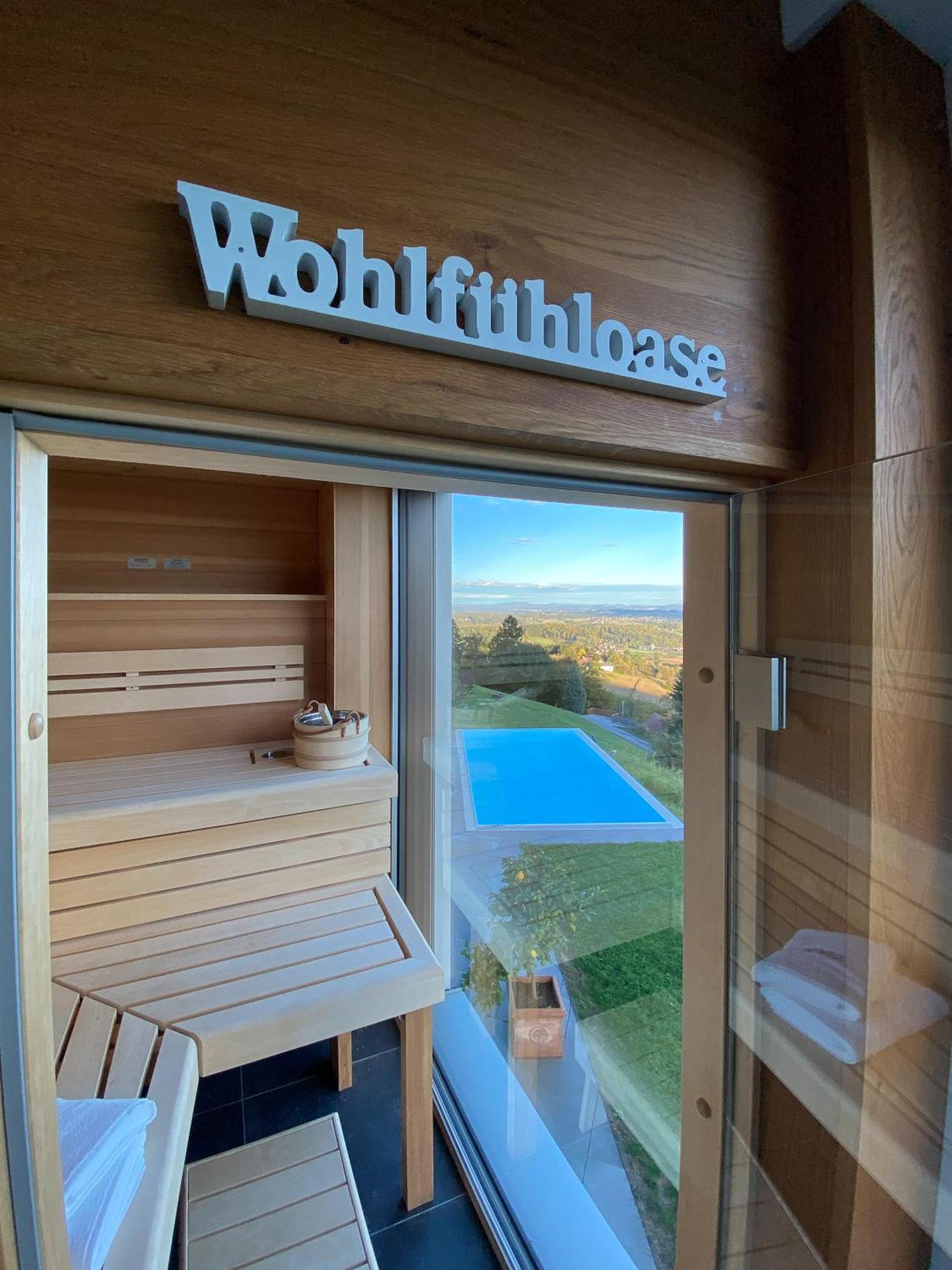 Greim15 --- Ganzes Ferienhaus Mit Fernsicht, Pool, Wellness Дойчландсберг Экстерьер фото