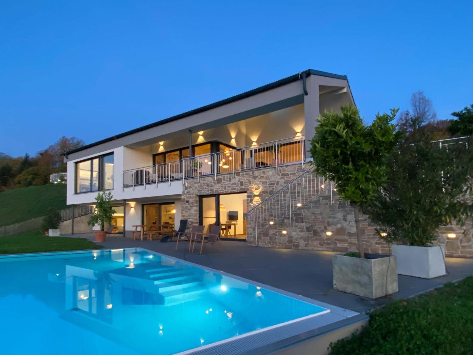 Greim15 --- Ganzes Ferienhaus Mit Fernsicht, Pool, Wellness Дойчландсберг Экстерьер фото