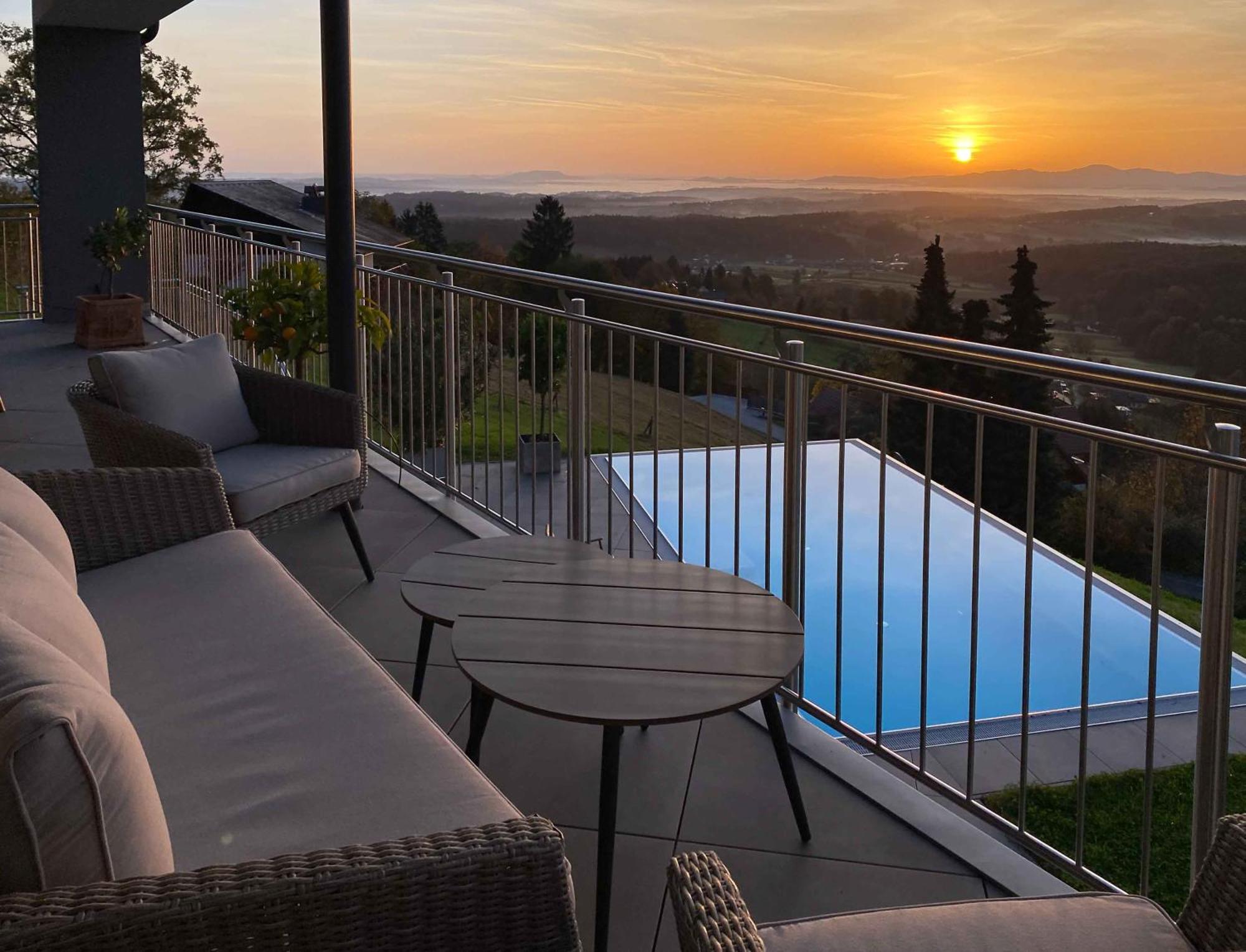 Greim15 --- Ganzes Ferienhaus Mit Fernsicht, Pool, Wellness Дойчландсберг Экстерьер фото
