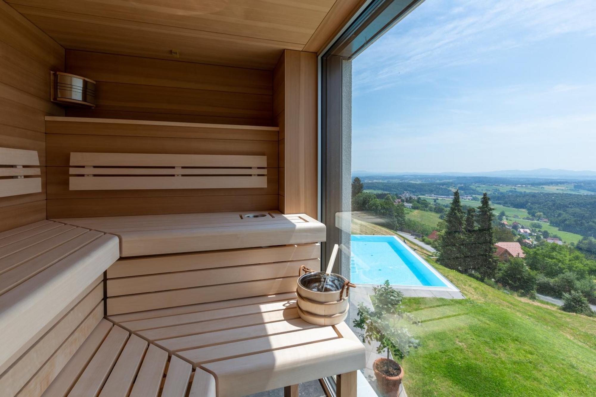 Greim15 --- Ganzes Ferienhaus Mit Fernsicht, Pool, Wellness Дойчландсберг Экстерьер фото