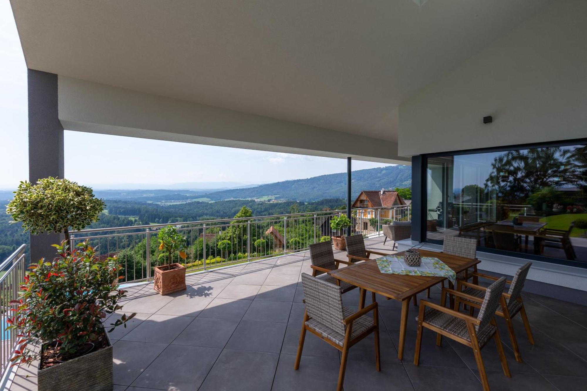 Greim15 --- Ganzes Ferienhaus Mit Fernsicht, Pool, Wellness Дойчландсберг Экстерьер фото