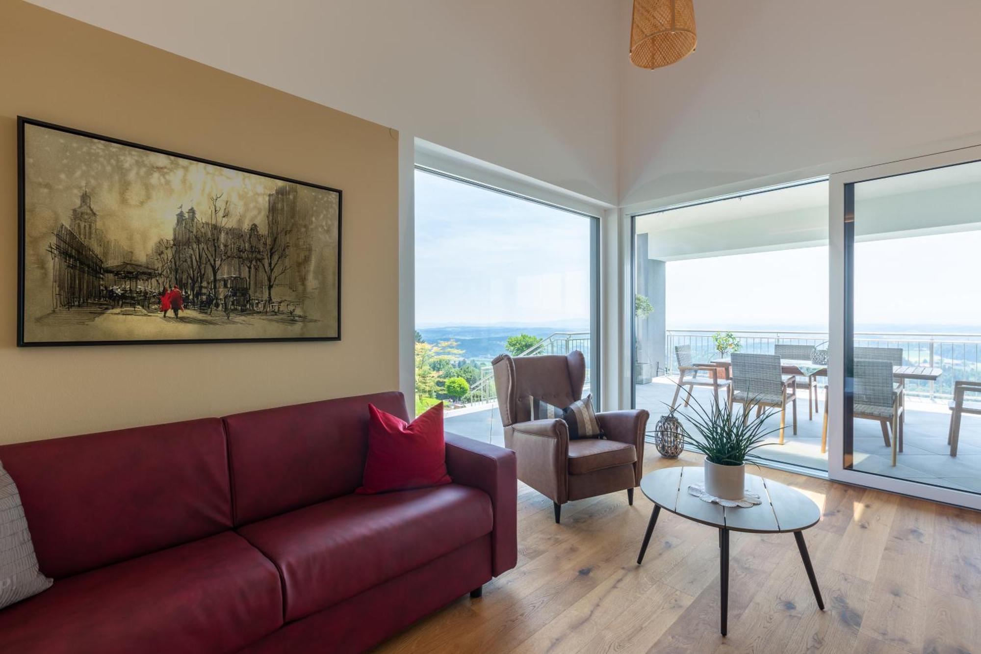 Greim15 --- Ganzes Ferienhaus Mit Fernsicht, Pool, Wellness Дойчландсберг Экстерьер фото
